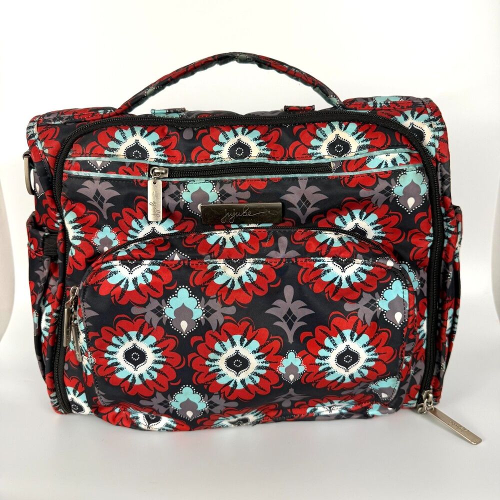 JuJuBe BFF Floral Convertible Baby Diaper Bag